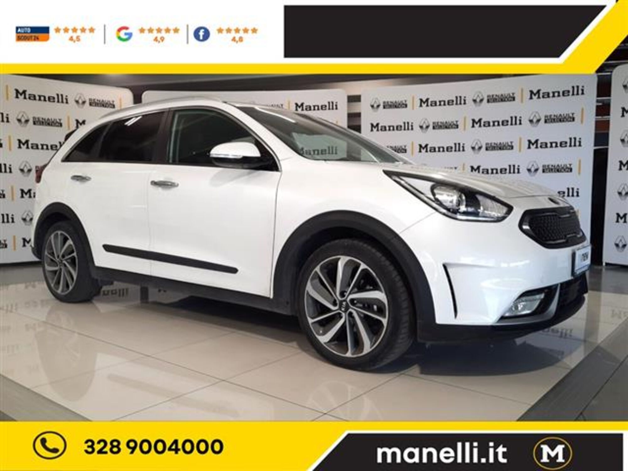 Kia Niro 1.6 GDi DCT HEV Style del 2017 usata a Brescia