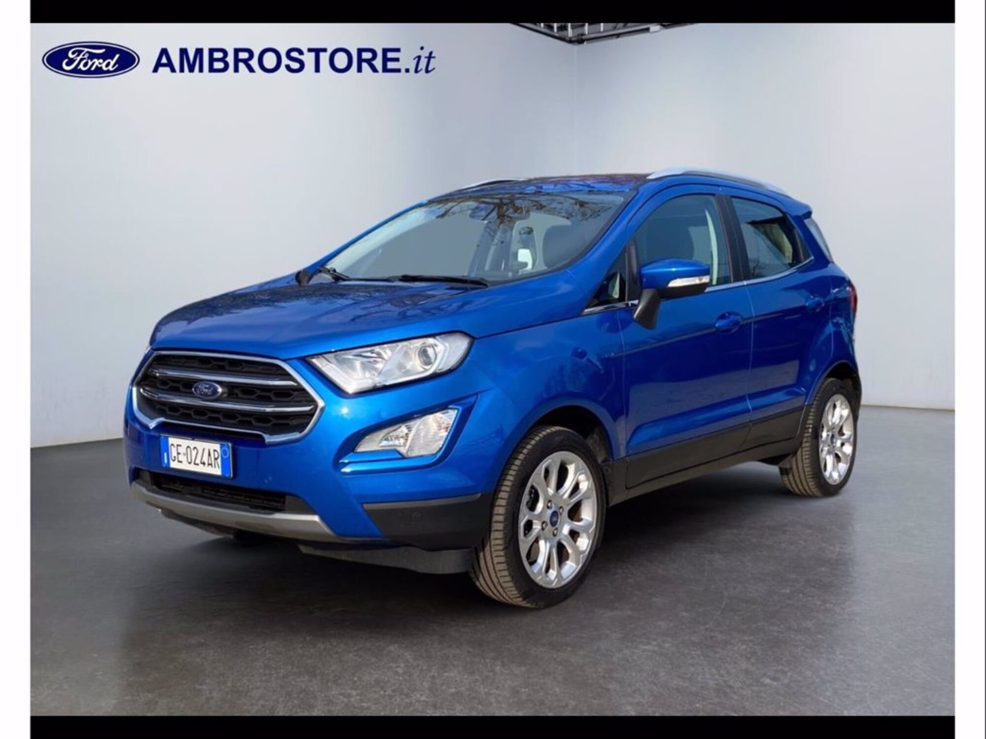 Ford EcoSport 1.0 EcoBoost 125 CV Titanium  del 2021 usata a Milano