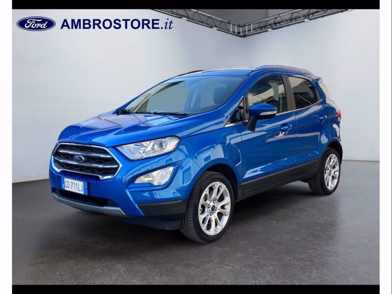 Ford EcoSport 1.0 EcoBoost 125 CV Titanium  del 2021 usata a Milano