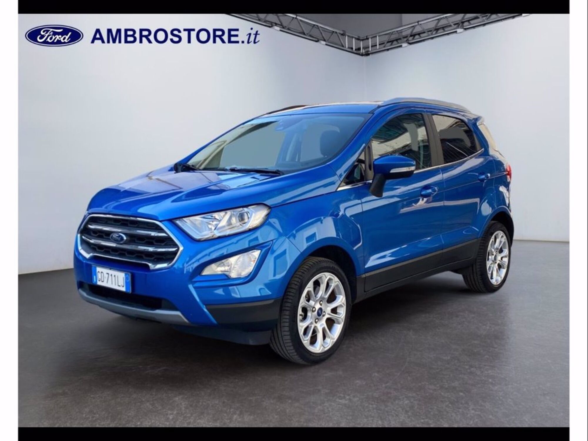 Ford EcoSport 1.0 EcoBoost 125 CV Start&amp;Stop Titanium  del 2021 usata a Milano