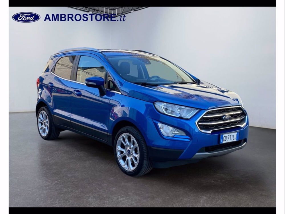 Ford EcoSport 1.0 EcoBoost 125 CV Titanium  del 2021 usata a Milano (3)