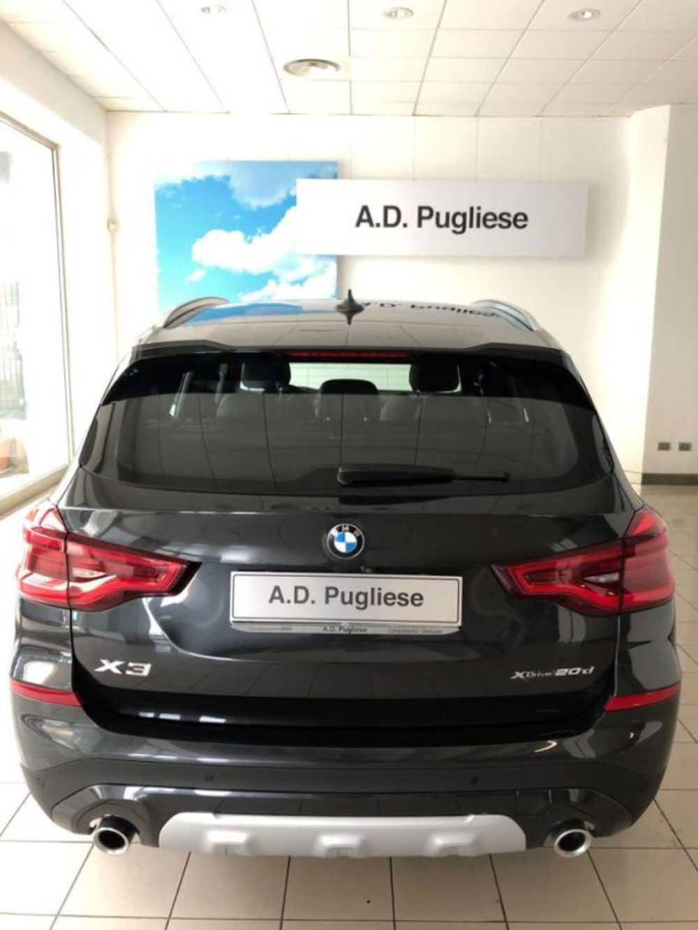 BMW X3 xDrive20d xLine  del 2018 usata a Caltanissetta (3)