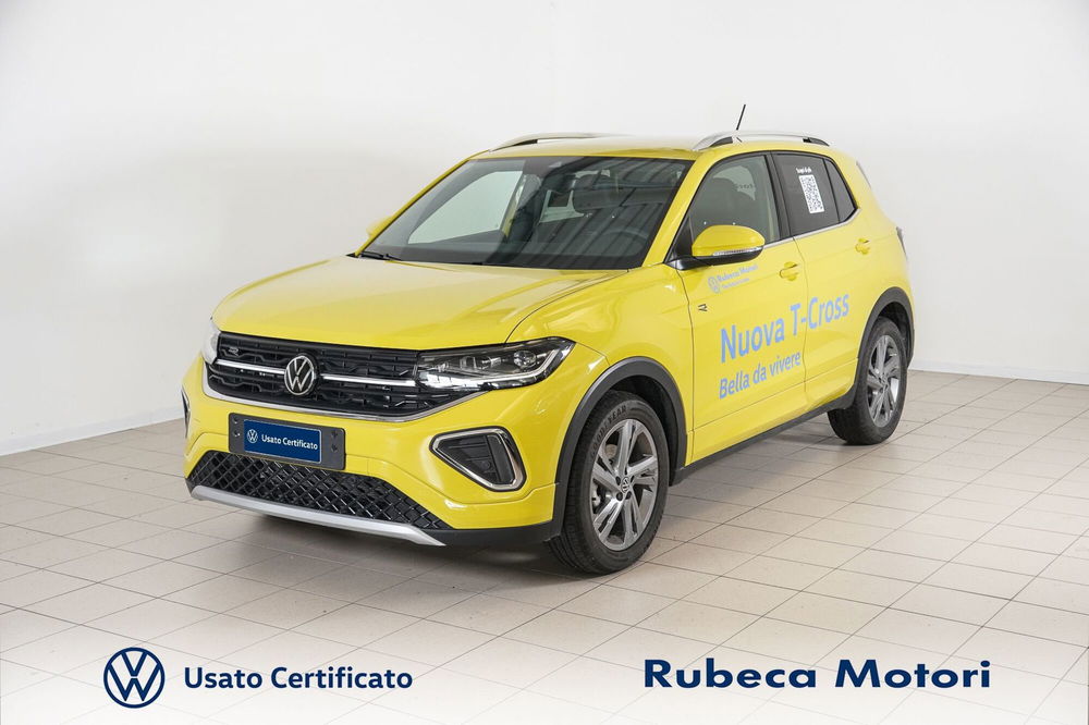 Volkswagen T-Cross 1.0 tsi R-Line 115cv del 2024 usata a Citta' della Pieve