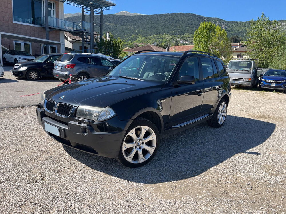 BMW X3 3.0d cat  del 2006 usata a L'Aquila