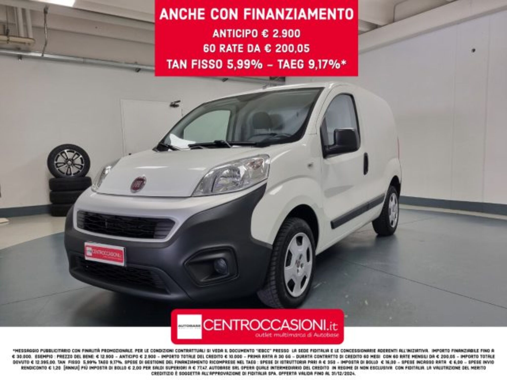 Fiat Fiorino 1.3 MJT 95CV Combinato SX  del 2019 usata a Brescia