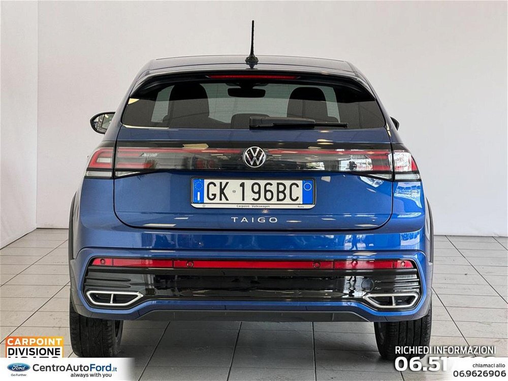 Volkswagen Taigo 1.0 TSI 110 CV DSG R-Line del 2022 usata a Albano Laziale (4)