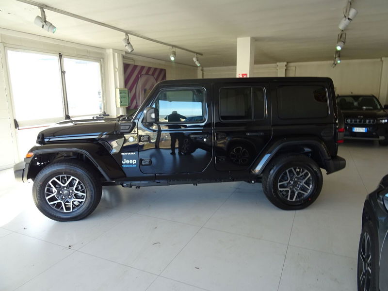 Jeep Wrangler Unlimited 2.0 PHEV ATX 4xe Sahara  nuova a Lucca