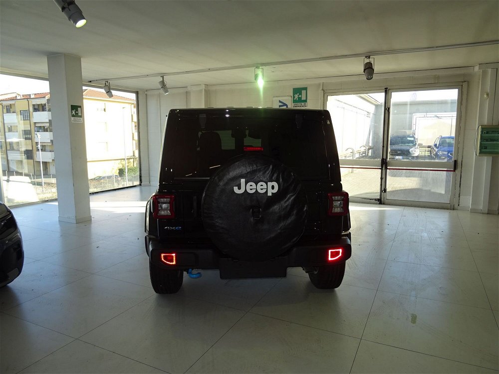 Jeep Wrangler Unlimited 2.0 PHEV ATX 4xe Sahara  nuova a Lucca (4)