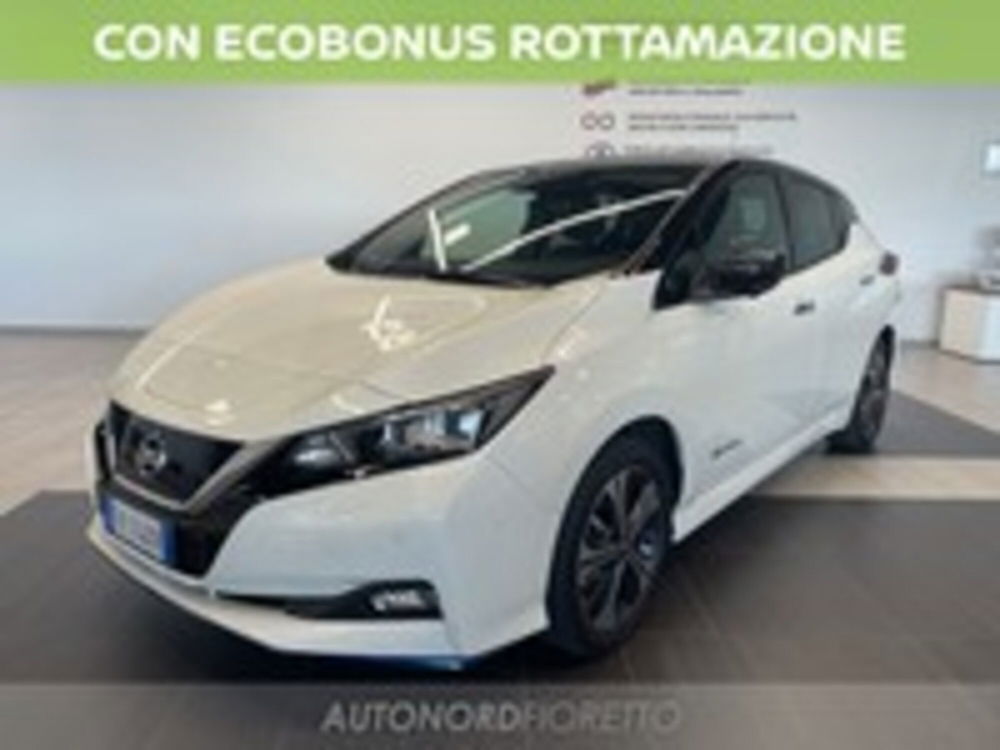 Nissan Leaf 62kWh Tekna e+ Pro Pilot Park 217cv del 2019 usata a Pordenone