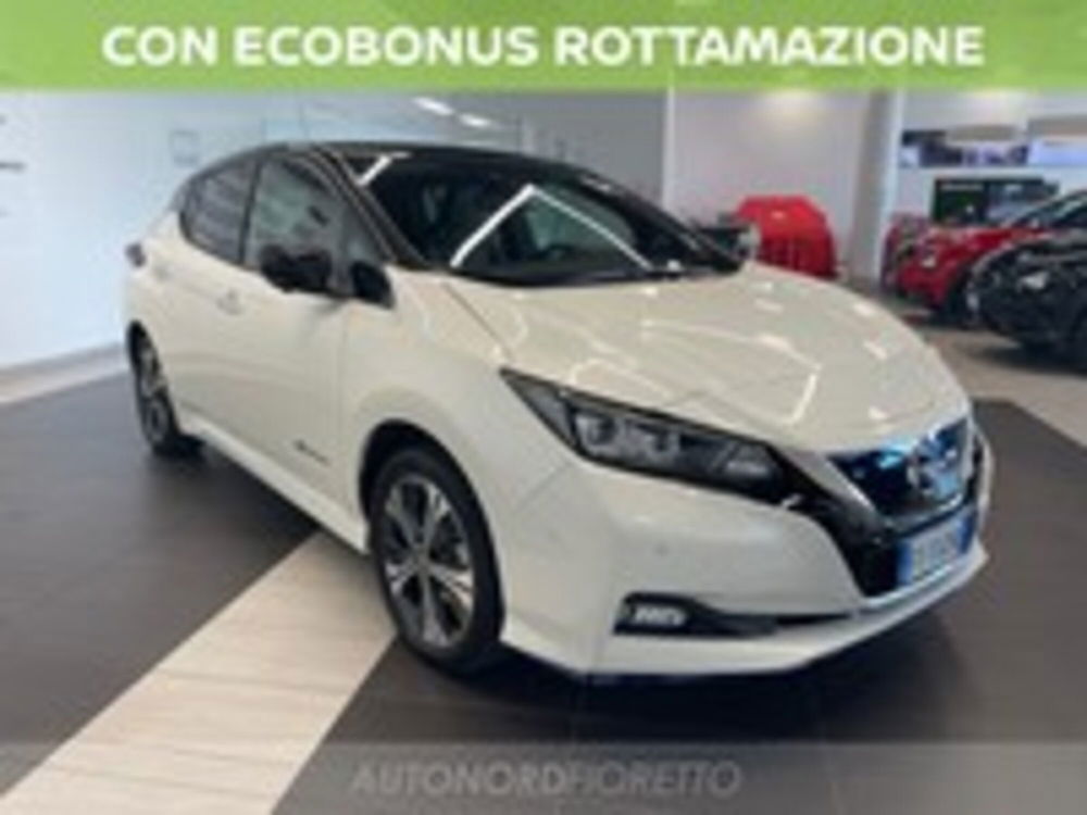 Nissan Leaf 62kWh Tekna e+ Pro Pilot Park 217cv del 2019 usata a Pordenone (3)