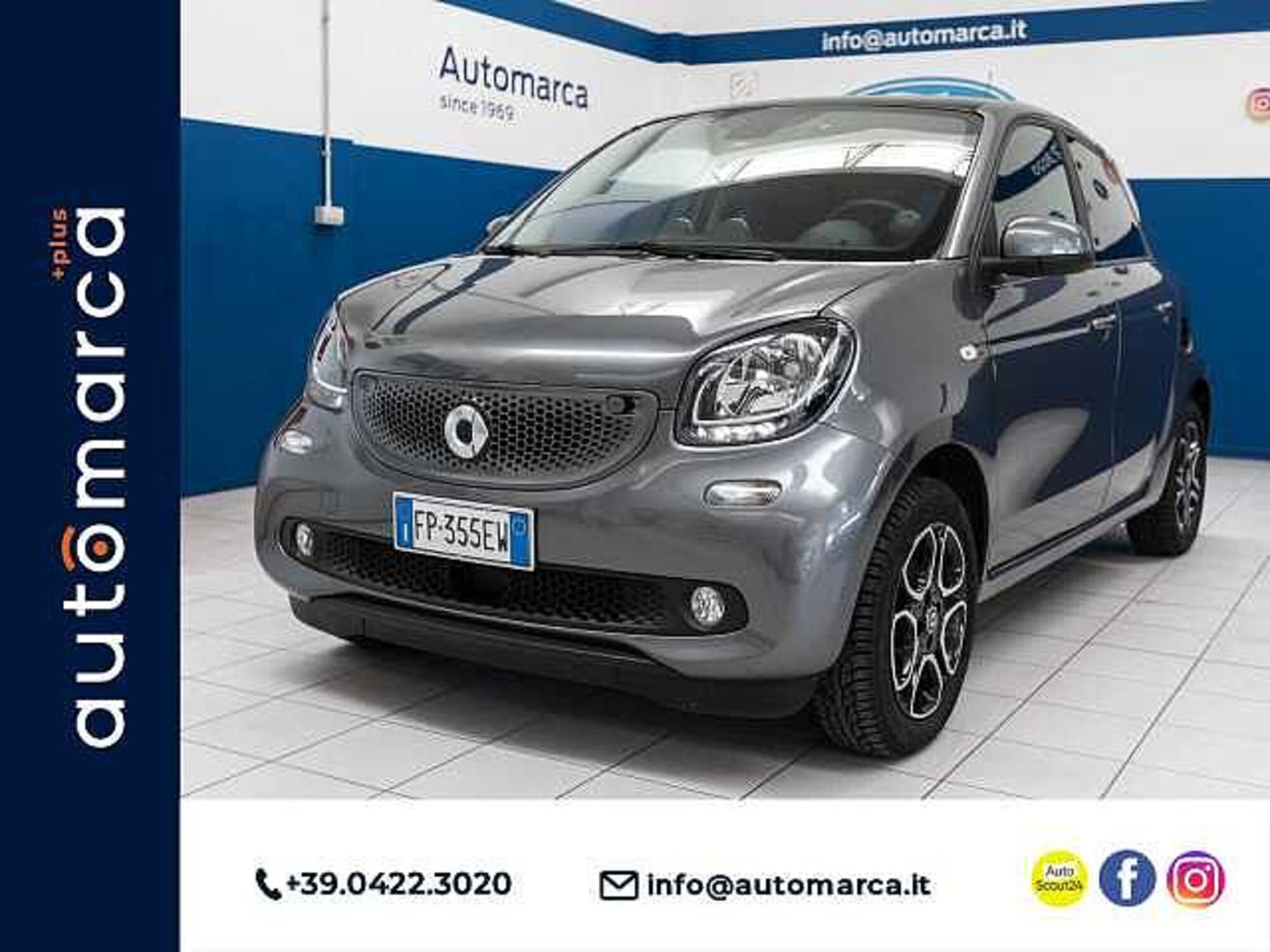 smart forfour forfour 70 1.0 twinamic Passion  del 2018 usata a Silea