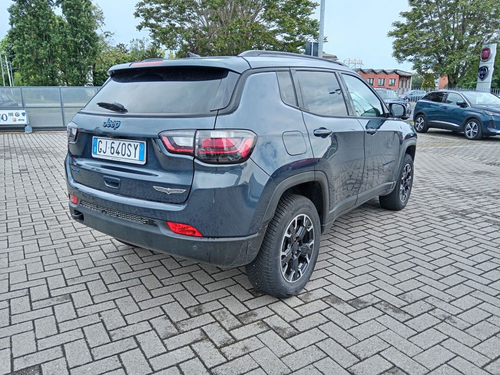 Jeep Compass 1.3 T4 240CV PHEV AT6 4xe Trailhawk  del 2022 usata a Alessandria (5)