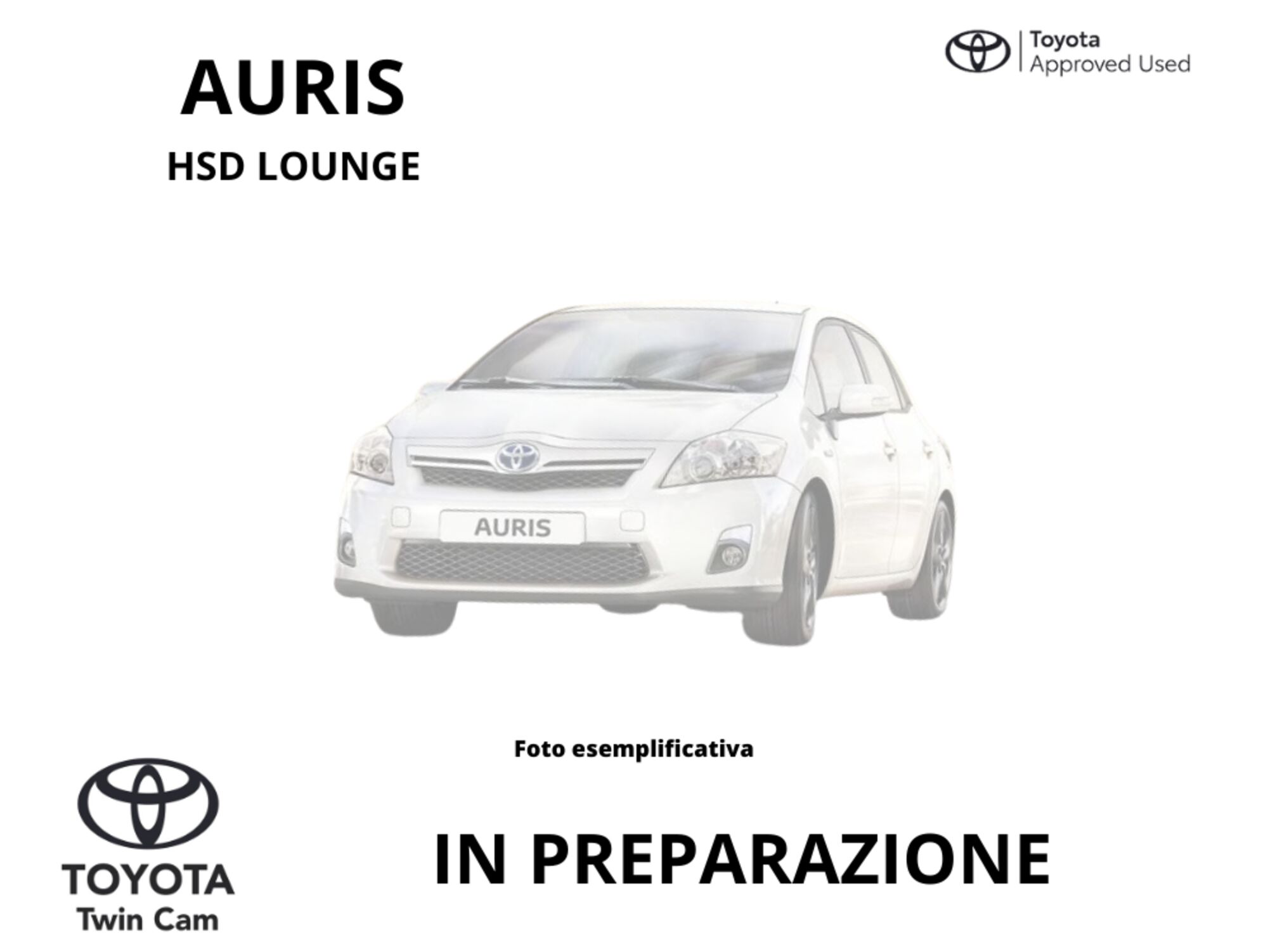 Toyota Auris 1.8 Hybrid 5 porte Lounge del 2012 usata a Latina