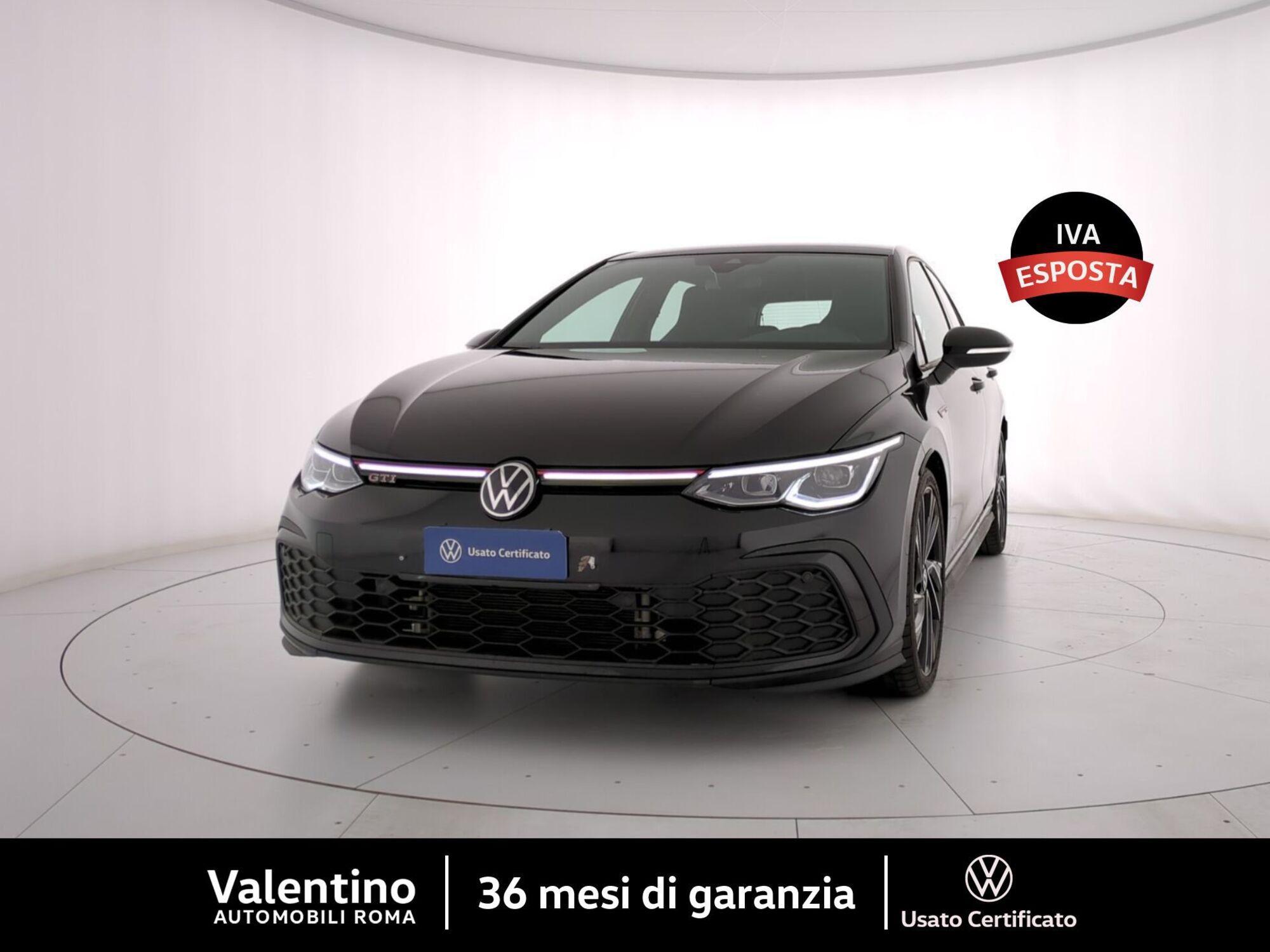 Volkswagen Golf 2.0 TSI GTI DSG del 2021 usata a Roma