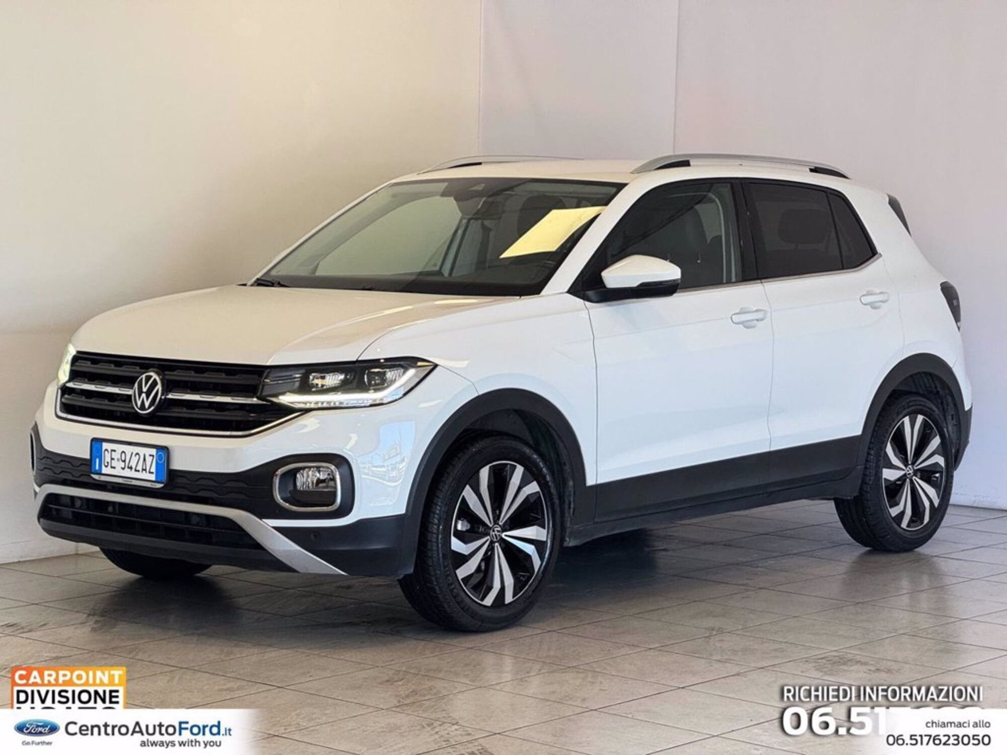 Volkswagen T-Cross 1.0 TSI 110 CV DSG Advanced del 2021 usata a Albano Laziale