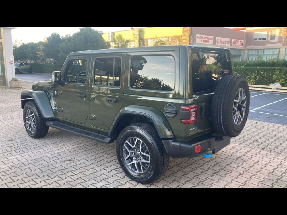 Jeep Wrangler Unlimited 2.0 PHEV ATX 4xe Sahara  nuova a Rosignano Marittimo (2)