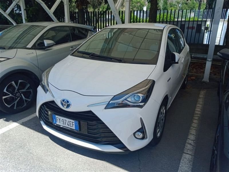 Toyota Yaris 1.5 Hybrid 5 porte Active  del 2019 usata a Roma