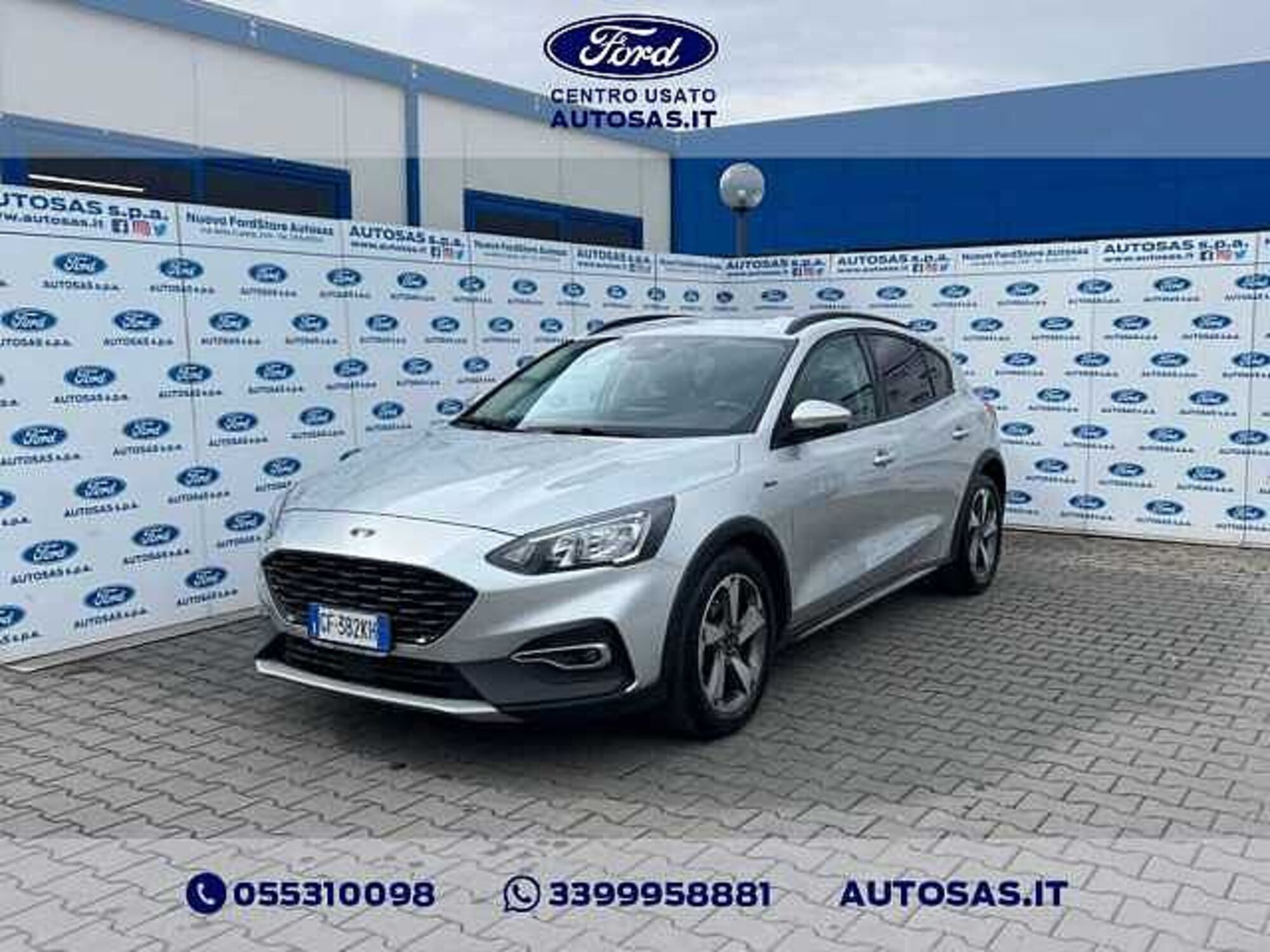 Ford Focus 1.5 EcoBlue 120 CV 5p. Active  del 2021 usata a Firenze