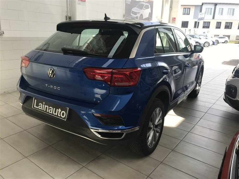 Volkswagen T-Roc 1.5 TSI ACT Style BlueMotion Technology  del 2021 usata a Lainate (4)