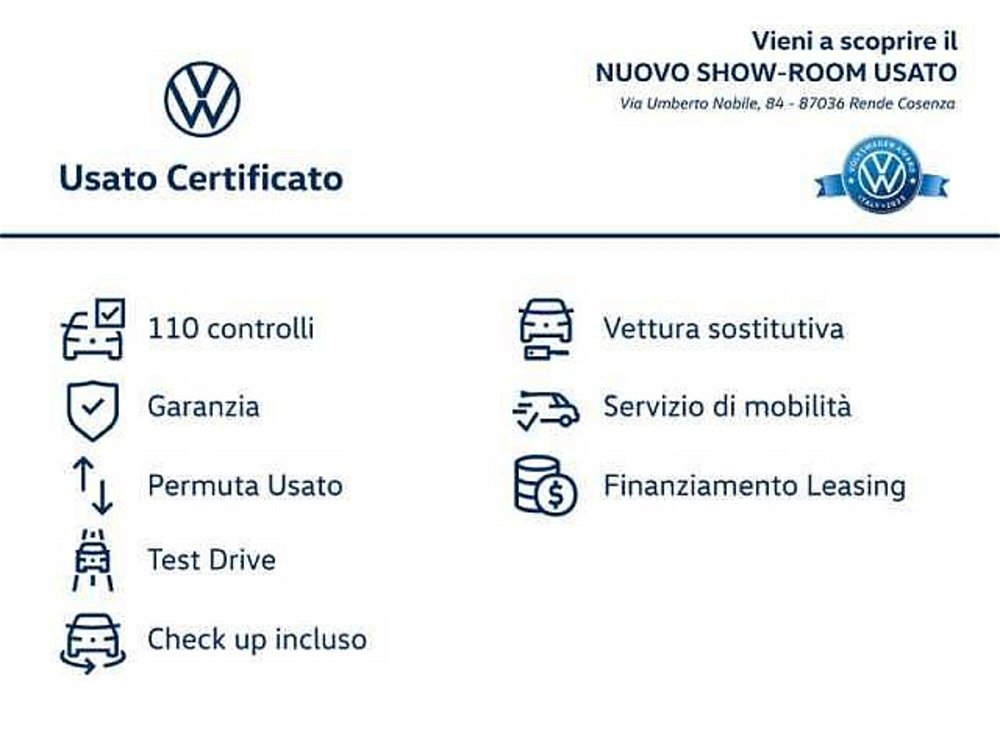 Volkswagen up! 5p. eco move up! BlueMotion Technology  del 2021 usata a Rende (2)
