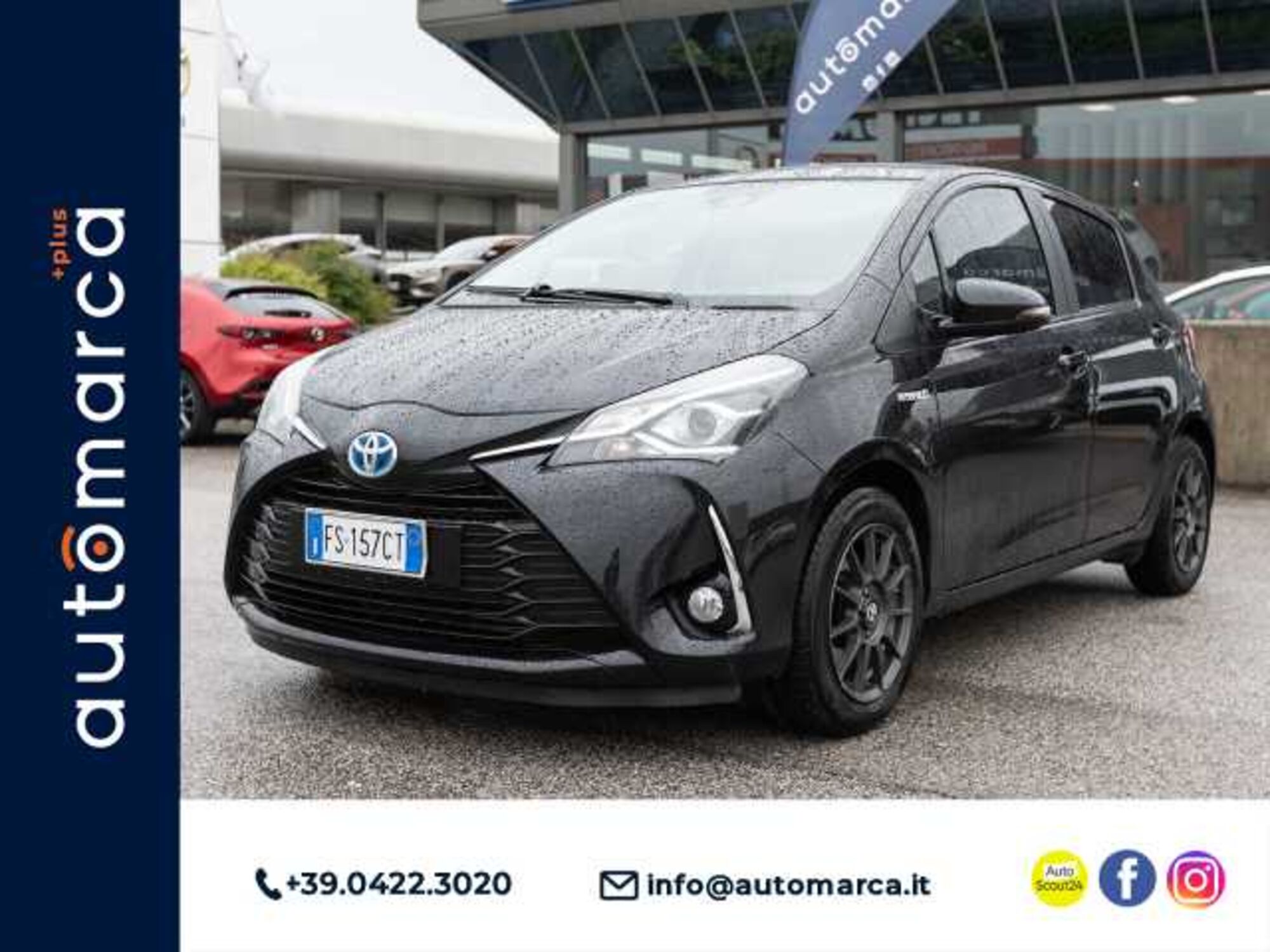 Toyota Yaris 1.5 Hybrid 5 porte Cool  del 2019 usata a Silea