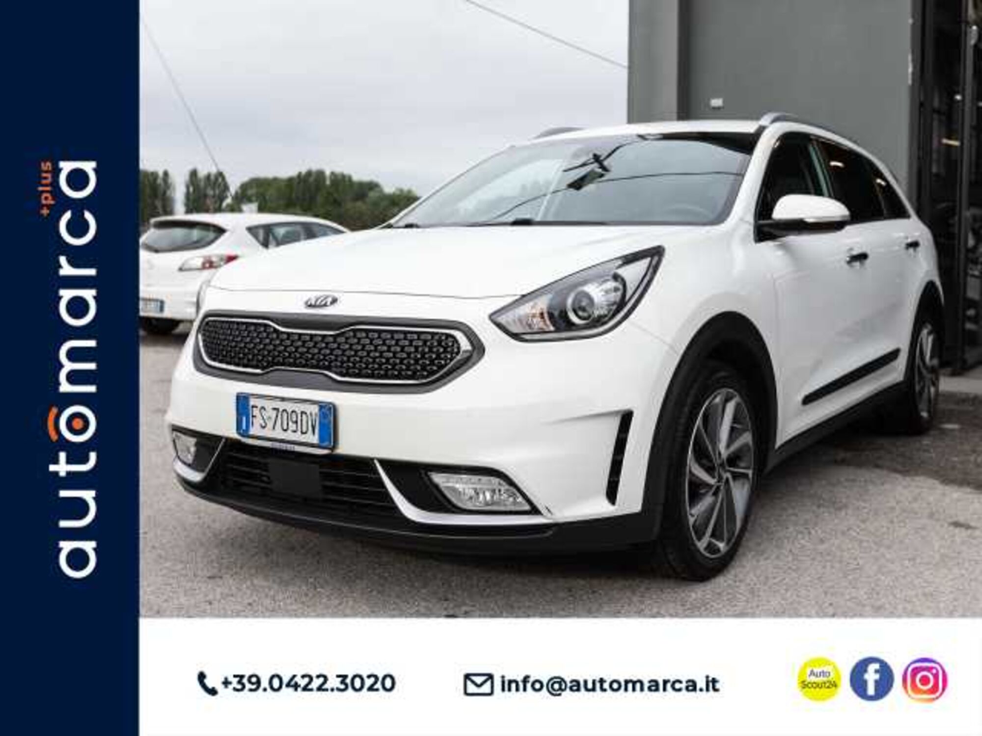 Kia Niro 1.6 GDi DCT HEV Urban  del 2018 usata a Silea