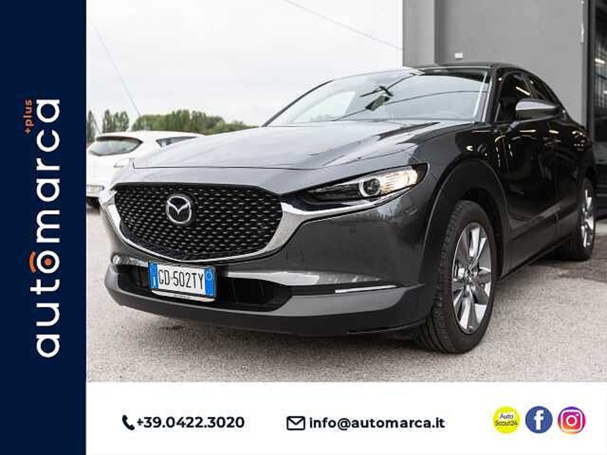 Mazda CX-30 Skyactiv-X M Hybrid 2WD Executive  del 2021 usata a Silea