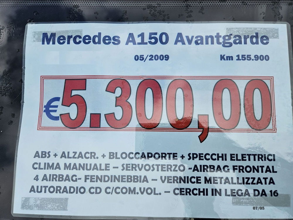 Mercedes-Benz Classe A usata a Lucca (9)