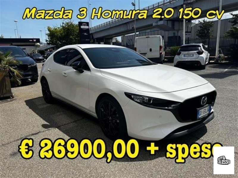 Mazda Mazda3 5p 2.0 m-hybrid Homura 150cv del 2023 usata a Roma