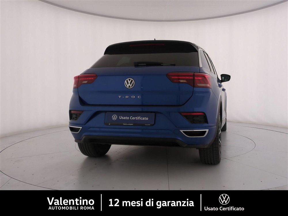 Volkswagen T-Roc 1.5 TSI ACT DSG Advanced BlueMotion Technology  del 2018 usata a Roma (3)