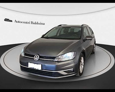 Volkswagen Golf Variant 1.6 TDI 115 CV DSG Business BlueMotion Tech.  del 2017 usata a Roma