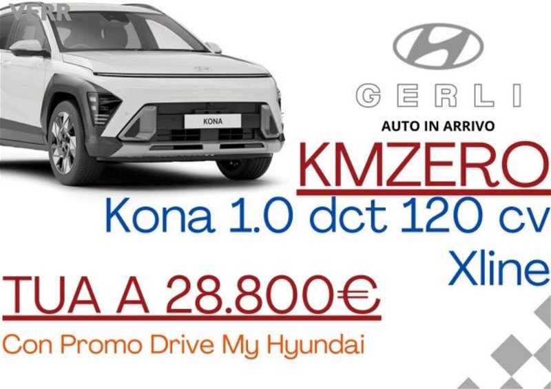 Hyundai Kona 1.0 t-gdi X Line 2wd dct nuova a Milano