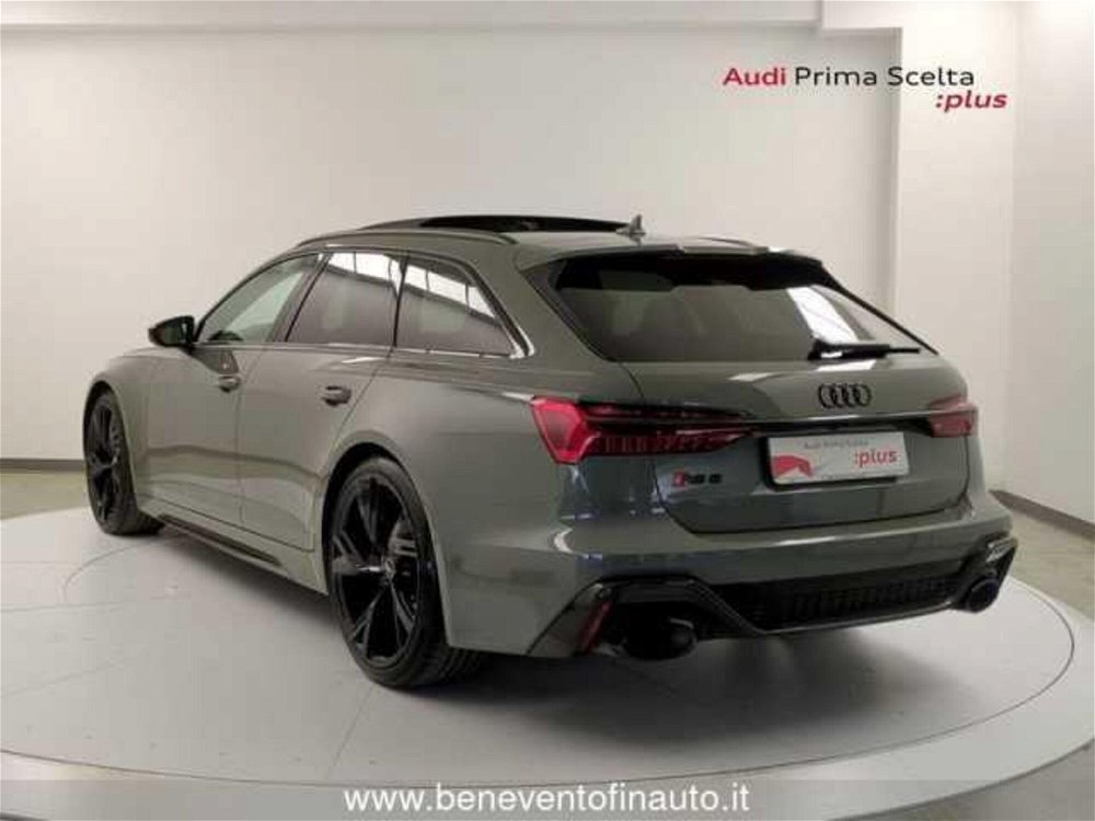 Audi RS 6 Avant 4.0 mhev quattro tiptronic del 2021 usata a Pratola Serra (5)