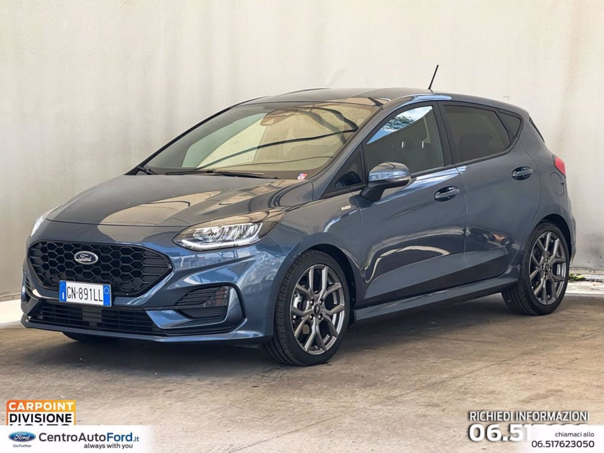 Ford Fiesta 1.0 Ecoboost 125 CV DCT ST-Line del 2023 usata a Albano Laziale