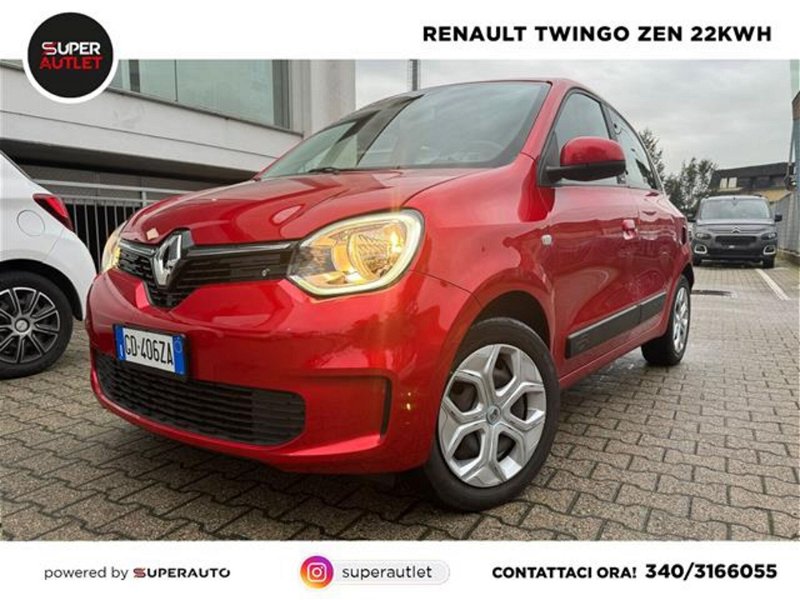Renault Twingo Electric Zen  del 2020 usata a Vigevano
