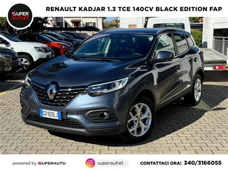 Renault Kadjar 140CV FAP Black Edition  del 2021 usata a Vigevano