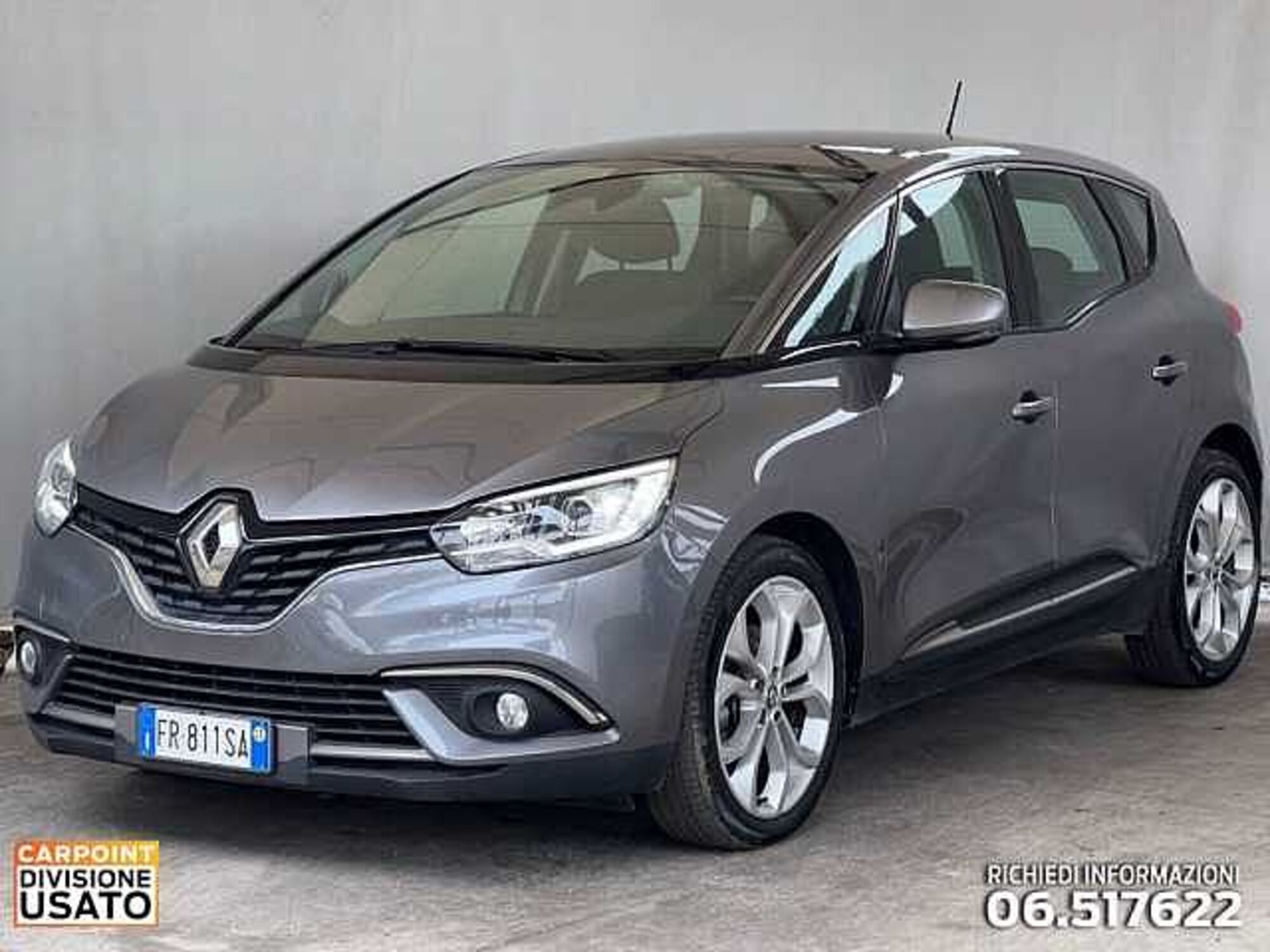 Renault Sc&eacute;nic 1.5 dci energy Intens 110cv edc my18 del 2018 usata a Roma