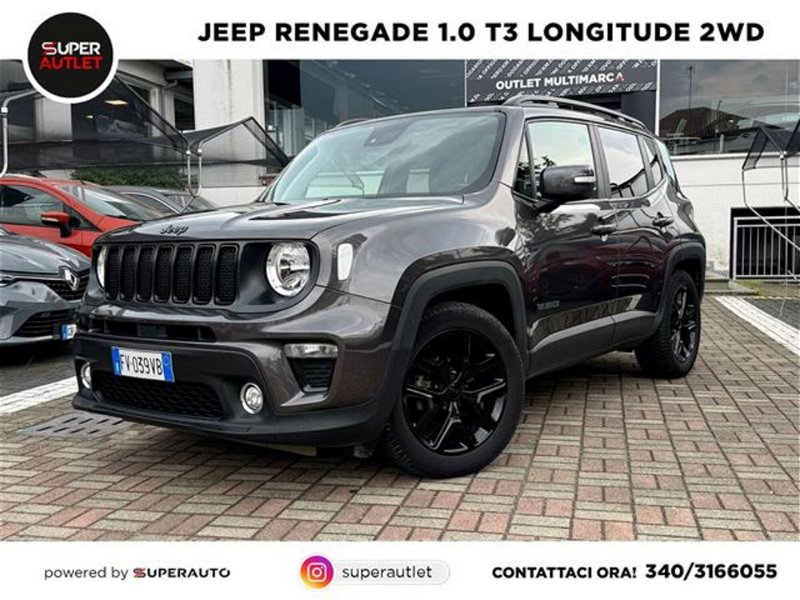 Jeep Renegade 1.0 T3 Longitude  del 2019 usata a Vigevano