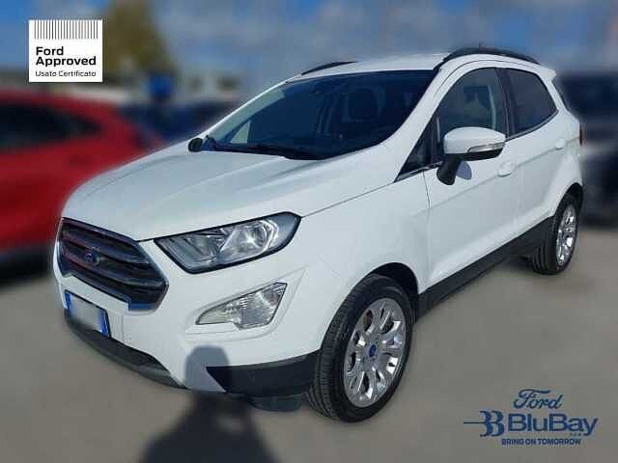 Ford EcoSport 1.0 EcoBoost 125 CV Titanium  del 2021 usata a Livorno