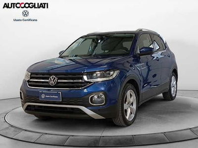 Volkswagen T-Cross 1.0 TSI 110 CV DSG Advanced del 2021 usata a Brivio