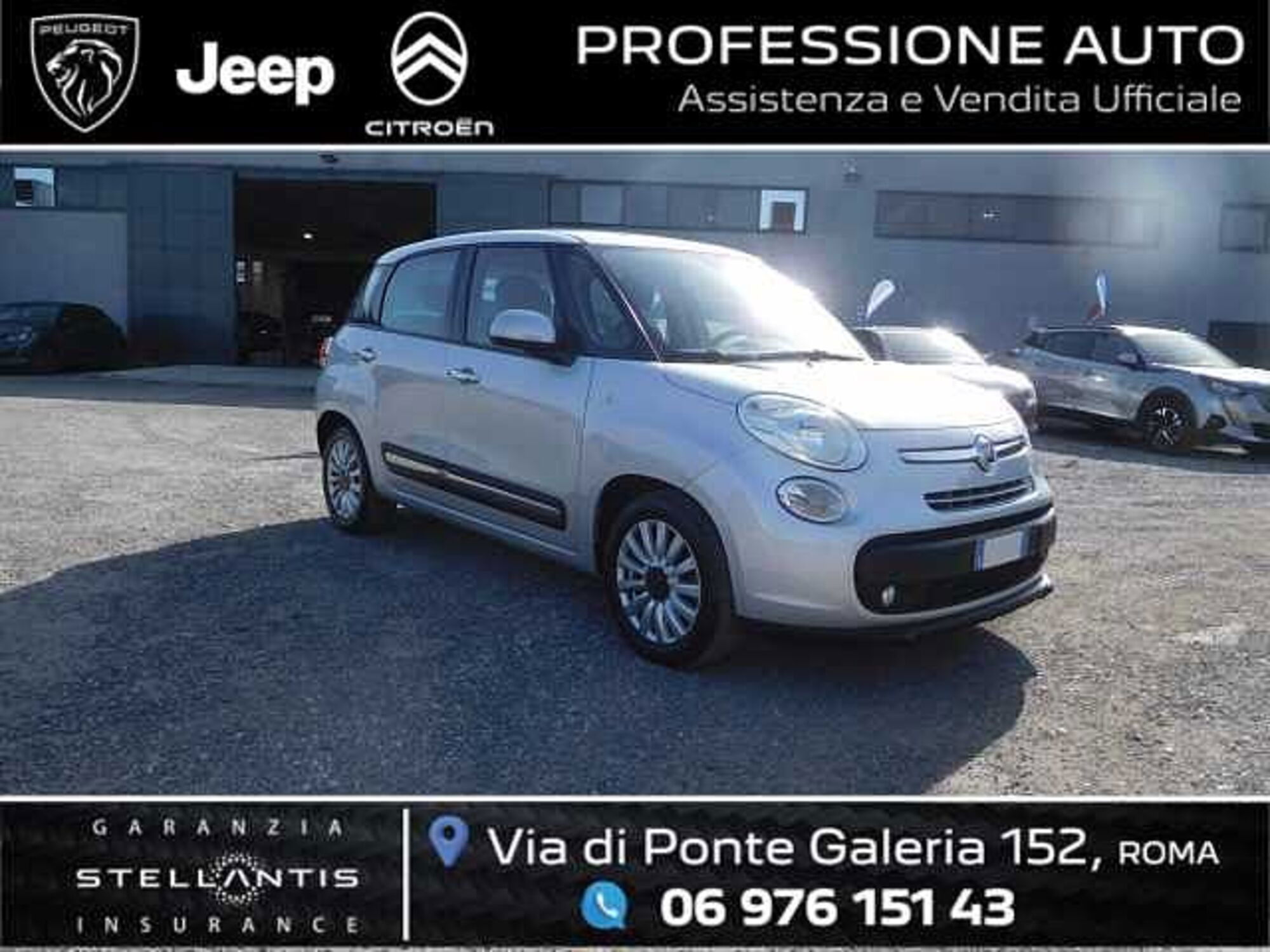 Fiat 500L 1.3 Multijet 95 CV Business  del 2015 usata a Roma