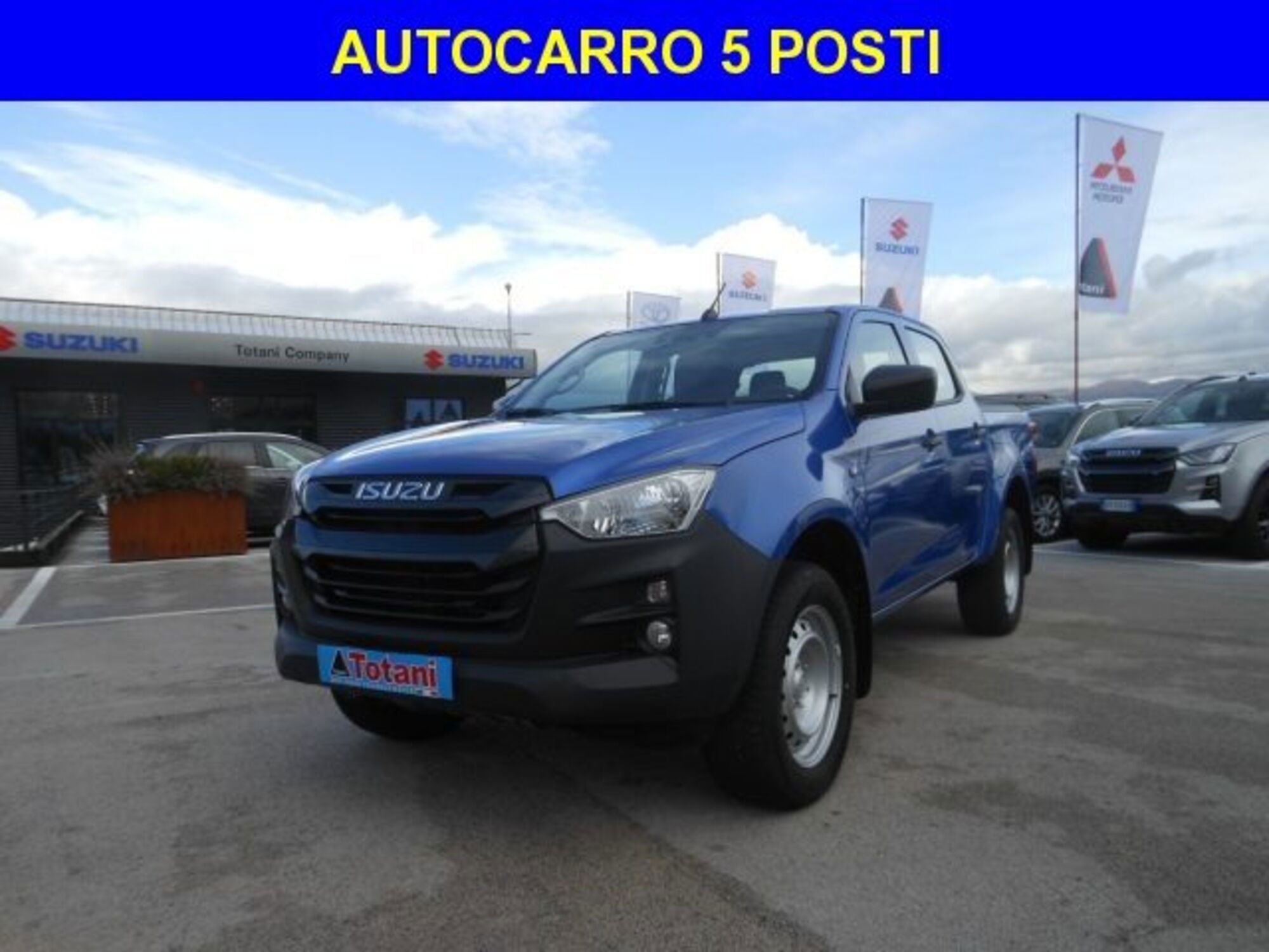 Isuzu D-Max Pick-up 1.9 Crew Cab Satellite 4WD A/C del 2023 usata a L&#039;Aquila