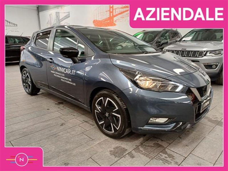 Nissan Micra IG-T 92 GPL 5 porte Eco N-Design del 2023 usata a Vaiano Cremasco