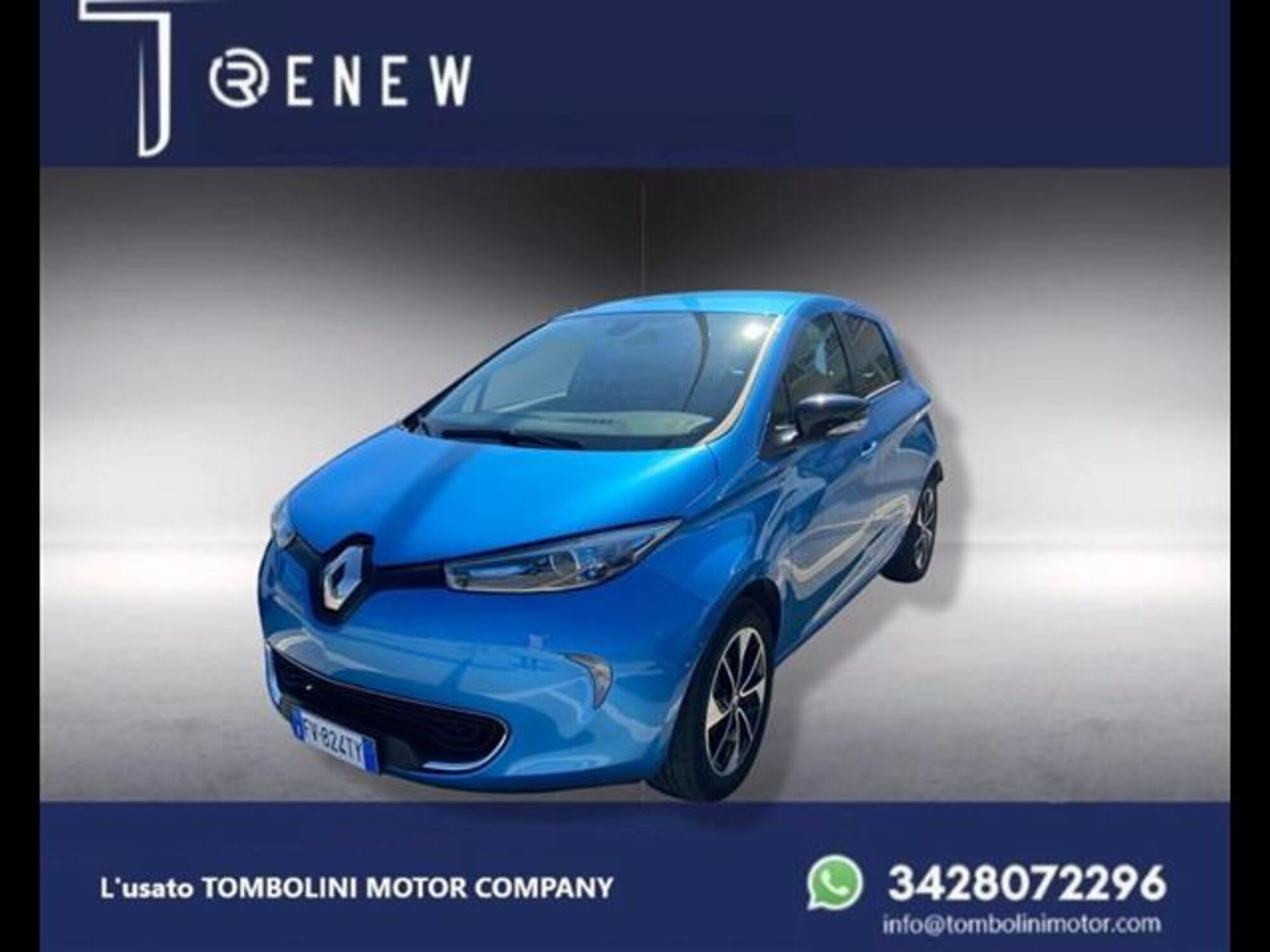 Renault Zoe Intens R110 del 2019 usata a Civitanova Marche