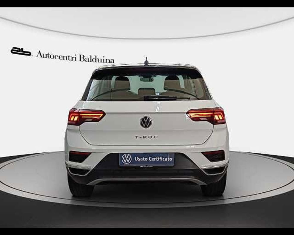 Volkswagen T-Roc 2.0 tdi Style 115cv del 2021 usata a Roma (5)