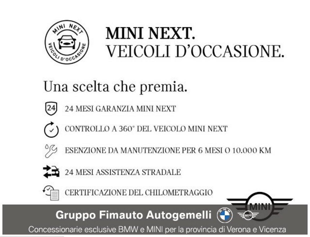 MINI Mini Countryman 1.5 One D Business Countryman  del 2019 usata a Verona (2)
