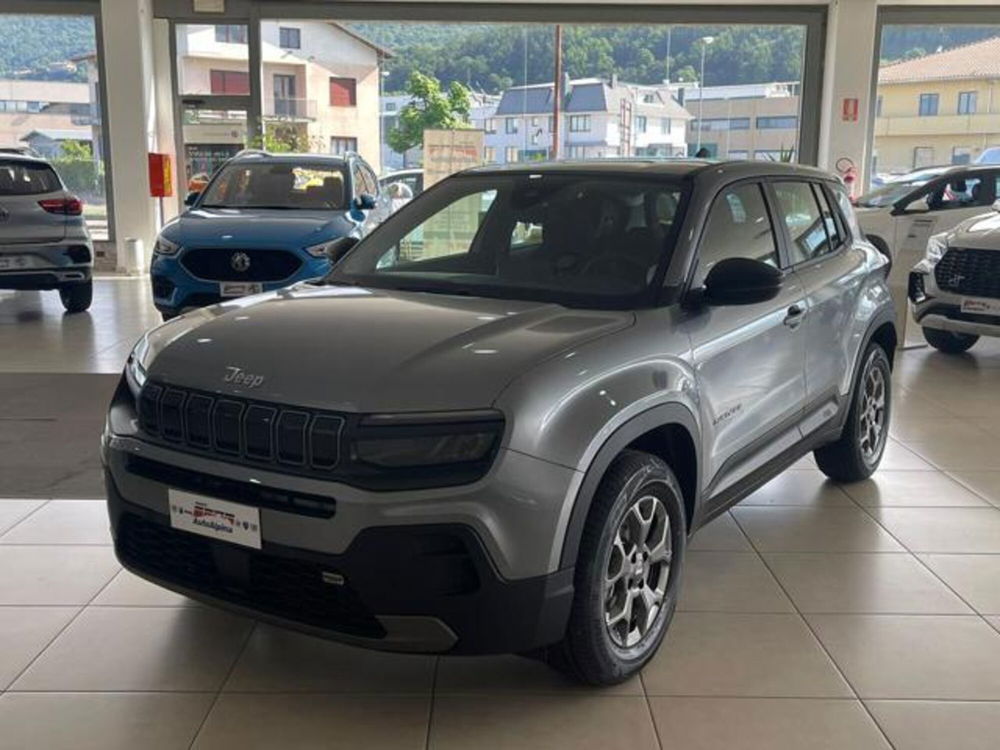 Jeep Avenger nuova a Aosta