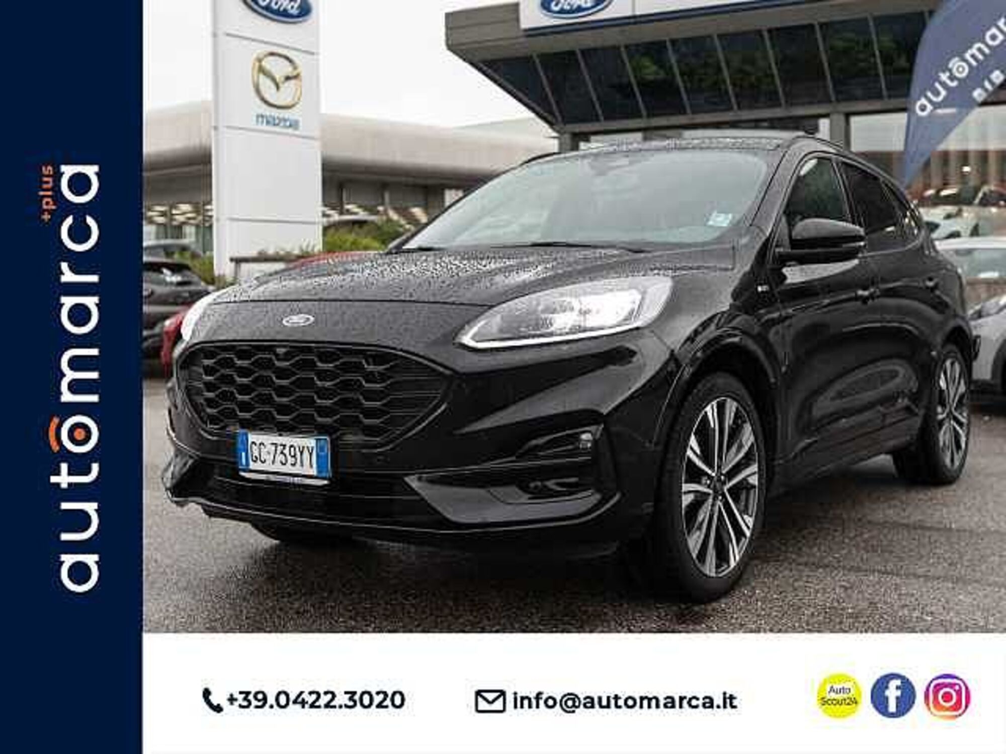 Ford Kuga 2.0 EcoBlue 190 CV aut. AWD ST-Line X  del 2020 usata a Silea