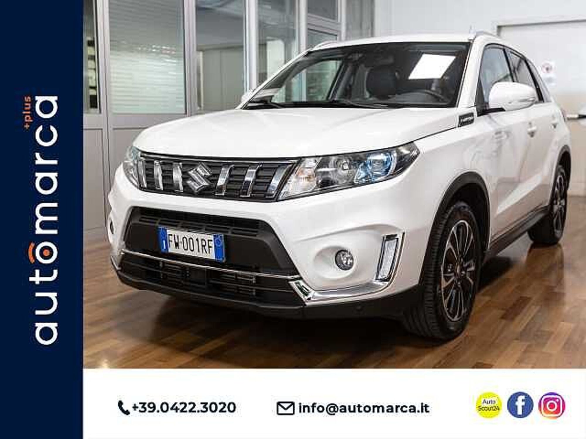 Suzuki Vitara 1.4 Boosterjet Top del 2019 usata a Silea