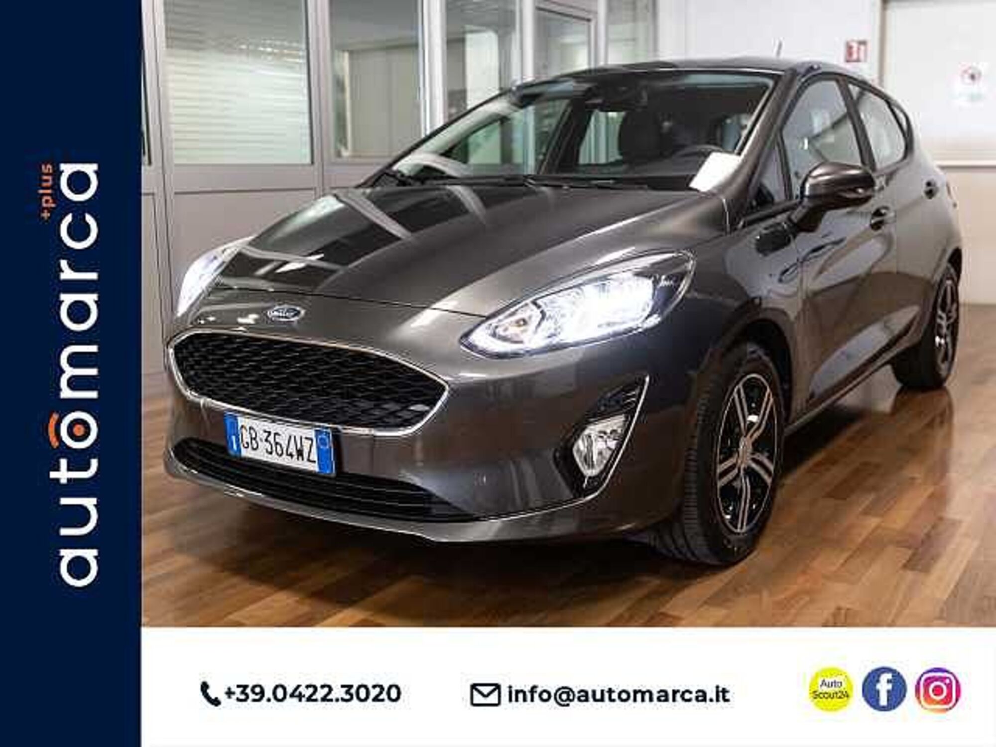 Ford Fiesta 1.1 75 CV 5 porte Business del 2020 usata a Silea